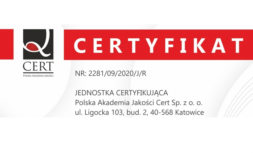 Recertyfikacja systemu zarządzania jakością ISO 9001:2015